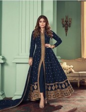 Robe Longue Anarkali Femme À