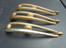 3 Poignées de meuble Art Déco