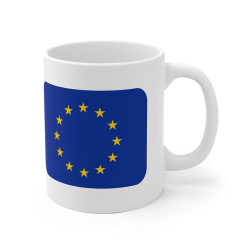 Tasse mit europa - mit, eu