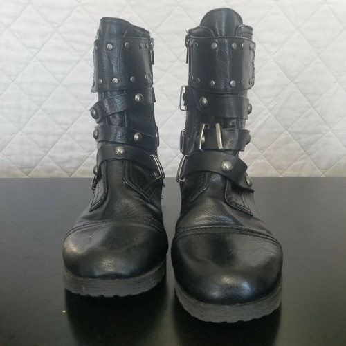 Nicole leather boots - leather,