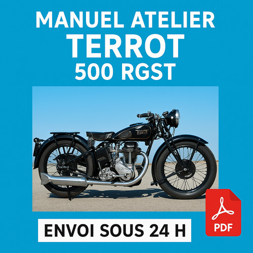 Manuel atelier terrot - manuel, rgst