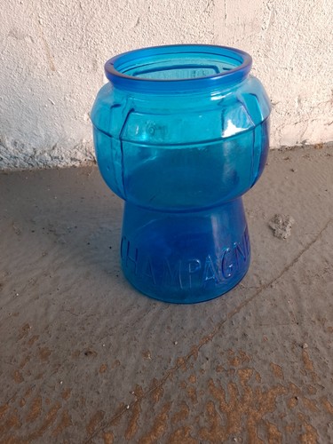 Seau champagne verre en - a,