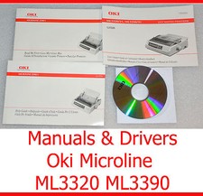 Manuel Description Pilote Driver Drivers Oki Microline 3390 ML3390/1 ML3320
