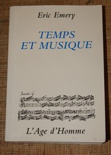 Eric EMERY Temps et musique