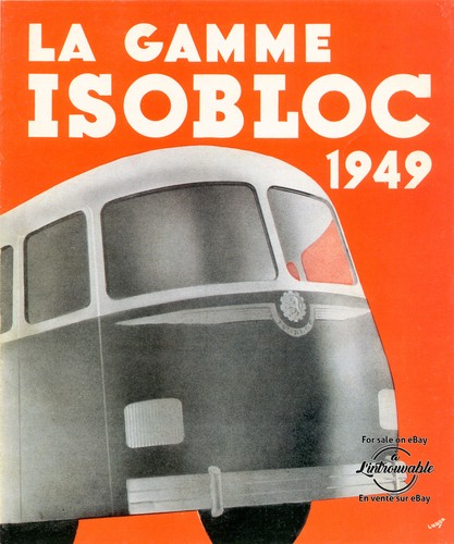 Dépliant isobloc 1949 - 1949, –