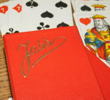 vintage JASS SWISS made JEU de CARTES à JOUER suisse SCHAFFHOUSE j.muller & Cie