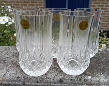 Lot de 5 Verres à eau  en Cristal d' Arques modèle Longchamp DN4051