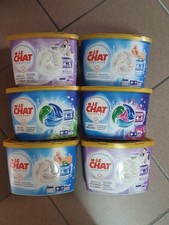 Lot de 6 boites de lessive le chat