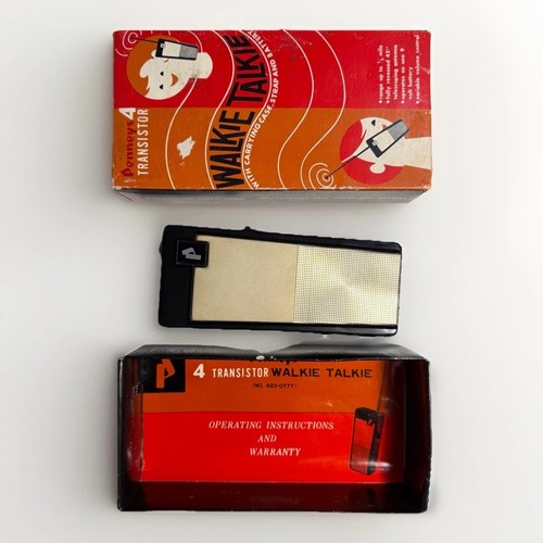 Vintage penneys transistor - vintage,