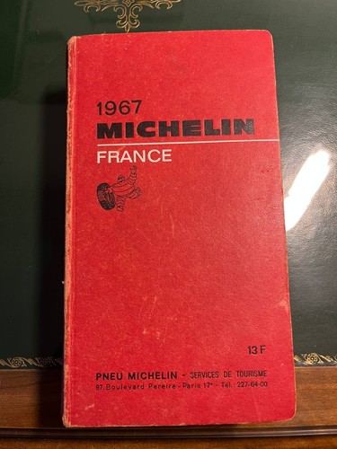 Guide michelin rouge 1967 - rouge,