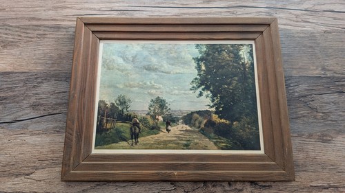Tableau encadré chemin - tableau, «le