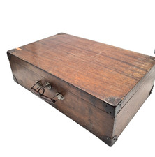 Ancienne boite valise caisse
