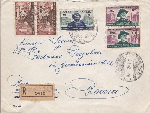 1951 trieste 135 - n., 135/137