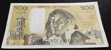 France  Billet de 500 Francs
