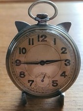  ancienne montre gousset type militaire fonctionne 