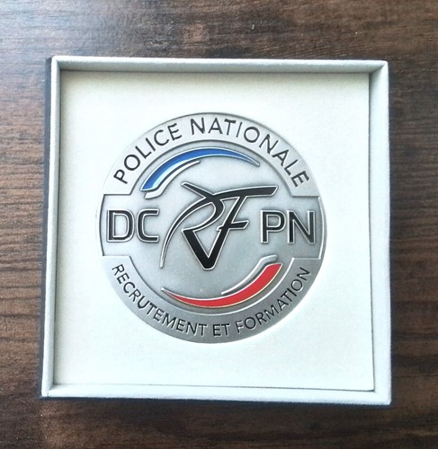 Médaille table police - médaille, de
