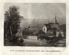 Geisenheim Environnement Monastère Original Table en Acier Leichtweis 1840