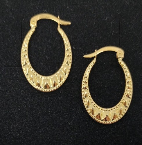 Boucles oreilles 18k 750 - or,