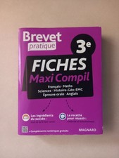 BREVET PRATIQUE  FICHES MAXI COMPIL 3EME DE MAGNARD