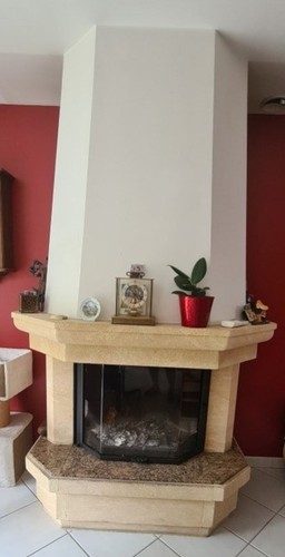 Cheminée insert bois à - insert,