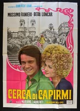 Affiche CERCA DI CAPIRMI Piazza Di Spagna Massimo Ranieri Loncar Trinità M338