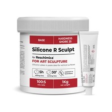 Caoutchouc de silicone pour sculpteurs R SCULPT à deux composants et facile à...