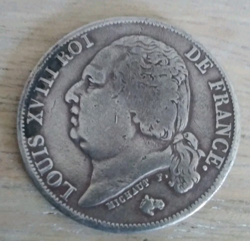 Franc louis xviii 1816a - 1, tb+