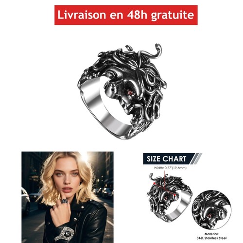 Bague homme acier - homme, inoxydable