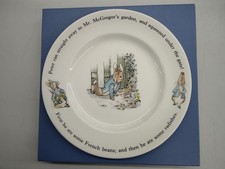 Assiette Peter Rabbit Wedgwood Maed en Angleterre à 20 cm du Japon