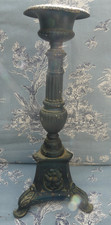 Pique Cierge en Bronze patine