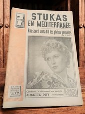 Magazine ancien 7 Jours 1940 vintage rétro journal d'époque collection presse