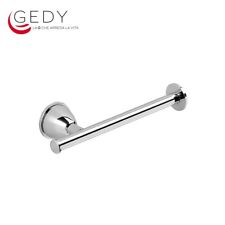 3S GEDY GENZIANA PORTE ROULEAU EN ACIER CHROMÈ ET CROMALL WC SALLE DE BAIN 