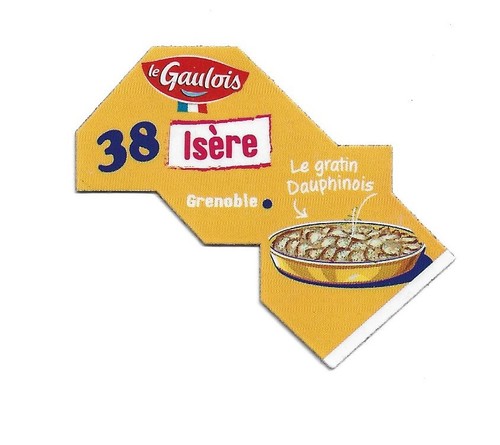Magnet gaulois carte de - magnet, le