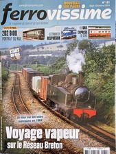 FERROVISSIME 131 VOYAGE VAPEUR SUR LE RESEAU BRETON