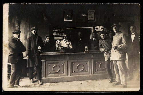 Carte postale photo scène