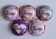 Capsules de champagne Petit Ghislain. Saint Valentin. Février 2023. TM