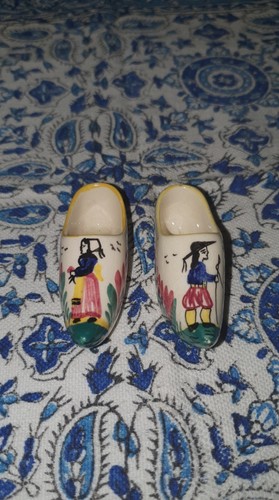 Paire sabot miniature en - paire, de