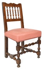 Chaise style Louis XIII