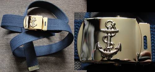 Ceinture neuve bleue boucle - neuve,