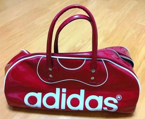 Sac adidas pvc boston rouge - sac,