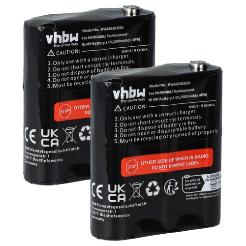 Batterie pour motorola - 2x,