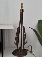 lampe art déco fer forgé