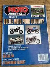 MOTO JOURNAL  946 Essai Test HONDA CRM 125 KAWASAKI KDX SUZUKI TSR YAMAHA DTR