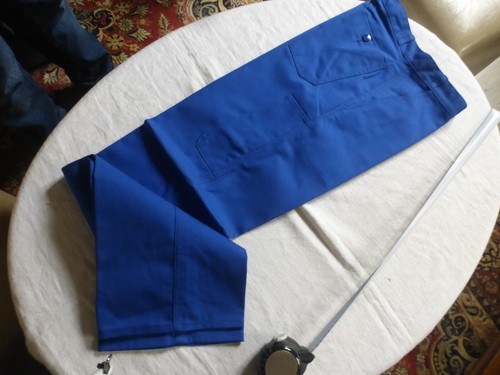 Pantalon bleu travail - pantalon,