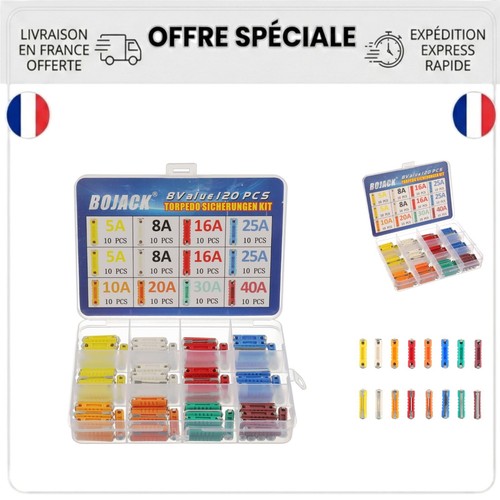 120 fusibles torpilles bojack - fusibles,