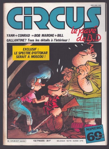 Revue circus bourgeon - revue, n°69
