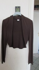 bolero 3/4 couleur marron taille 42 camaieu