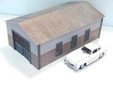 Kit modèle de diorama hangar-grange échelle 1/24 garage automobile...
