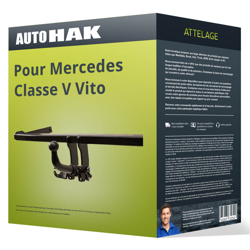 Attelage pour mercedes classe - attelage,