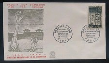 Enveloppe Premier Jour Timbre DÉPORTATION N° 1407 Oblitéré Paris 1964